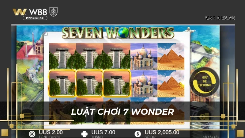 Luật chơi 7 Wonders cũng tương tự nhiều slot game khác